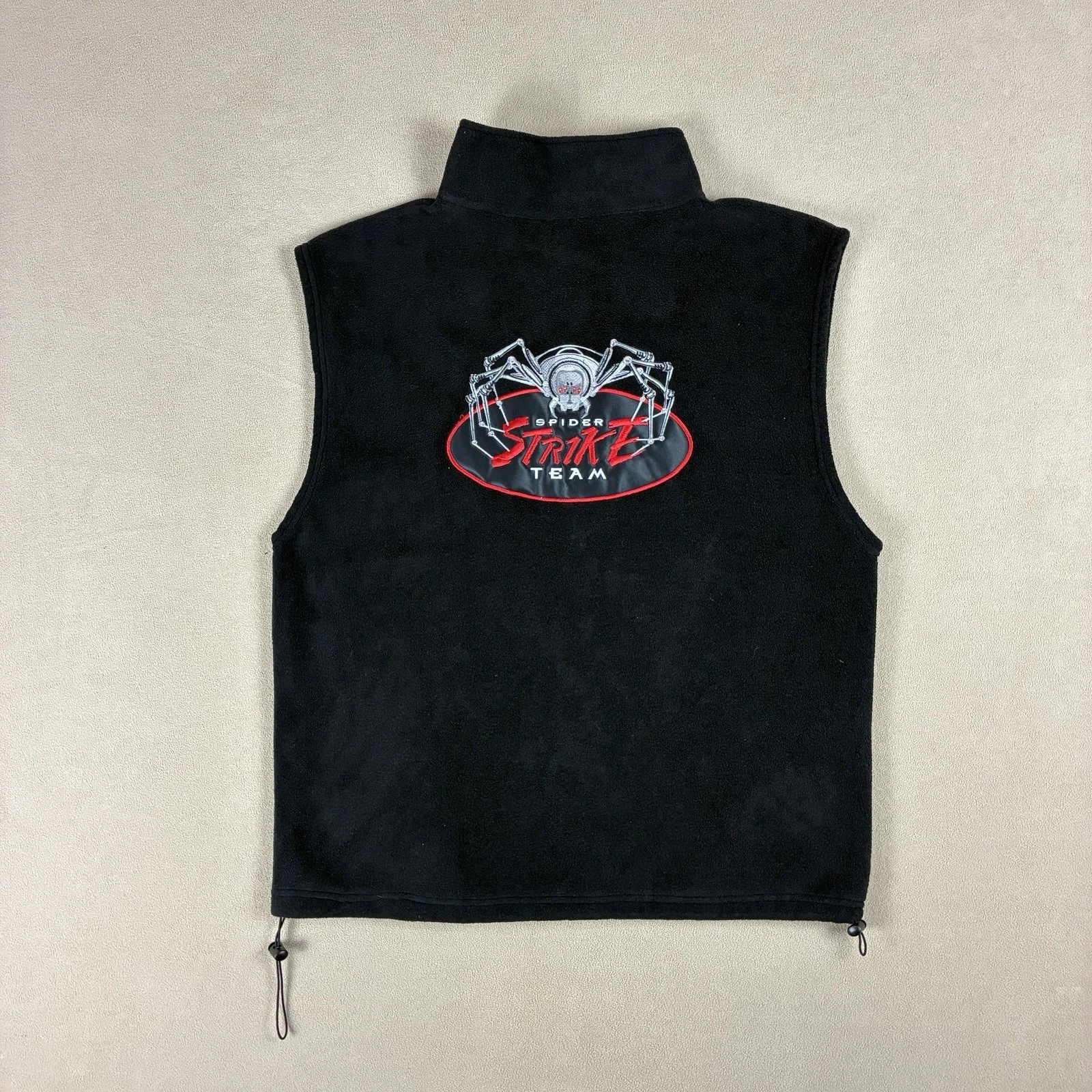 Spider Fishing Men’s Fleece Zip Vest XL Tall Spider Strike Team
