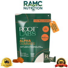 Root Labs 10-in-1 Alpha Shilajit Gummies  120 Gummies Sealed Pack