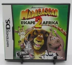 MADAGASCAR 2: ESCAPE 2 AFRICA GAME FOR NINTENDO DS, CARTRIDGE, CASE, ACTIVISION
