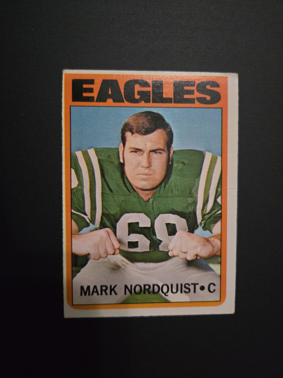 1972 Topps Football #102 Mark Nordquist ****FREE SHIPPING****     0674