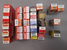 NOS - Lot of 30 Vintage Vacuum Tube Mixed Mfrs 6CL6 6CM7 6CQ8 6CU8 6CX8