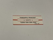 Jukebox Title Strip Annette Pineapple Princess Luau Cha Cha Cha