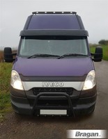 DachträGer A1+ Jumbo Flecken + LED FüR Iveco Daily 2006 - 2014 M High Schwarz
