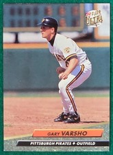 Gary Varsho - 1992 Fleer Ultra #561 - Pittsburgh Pirates Baseball Card