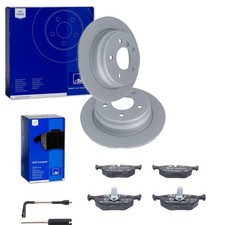 ATE BREMSSCHEIBEN 298mm + CERAMIC HINTEN passend für BMW 5er E39 nur Limousine