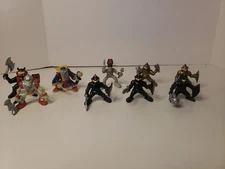 Vintage Fisher Price Knights And Other Figures. 1994,1998,2001