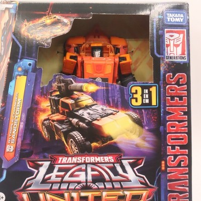 Transformers 40yr Legacy United G1 Triple Changer Sandstorm 3in1 Transformations
