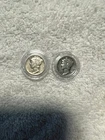 Two 1943-D Mercury Dimes 90% Silver