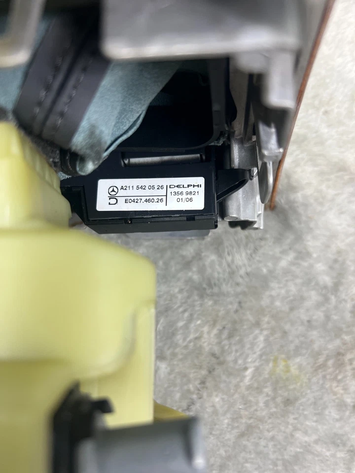Palanca de cambios de piso Mercedes W211 E320 E350 E550 2003-2009 A2112674624 OEM madera Foto 4 de 4