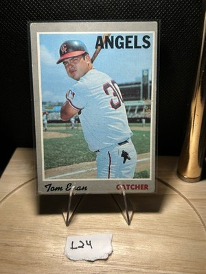 1970 Topps Tom Egan 4 California Angels