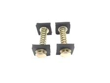 2x Kit de plaquettes de radiateur avec ressort à boulon à écrou adapté au...