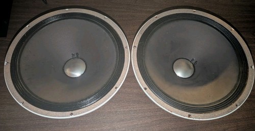 Vintage ALTEC LANSING 418B 15" Speaker 8 Ohm Tested Working 8Ω Pair