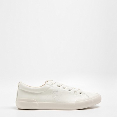 Farah Dallas Vulcanised Sneaker Herren weiß Gr. UK 12 (Ref68