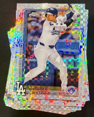 2025 Topps Chrome: MISC X-FRACTOR Refractor Parallels !! PICK FROM LIST !! 1-300