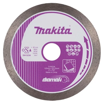 Makita DiaMak Diamond Tile Cutting Disc 125mm - Image 1 of 4