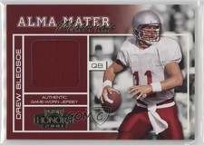 2001 Playoff Honors Alma Mater Materials Drew Bledsoe #AM-2 0m0z