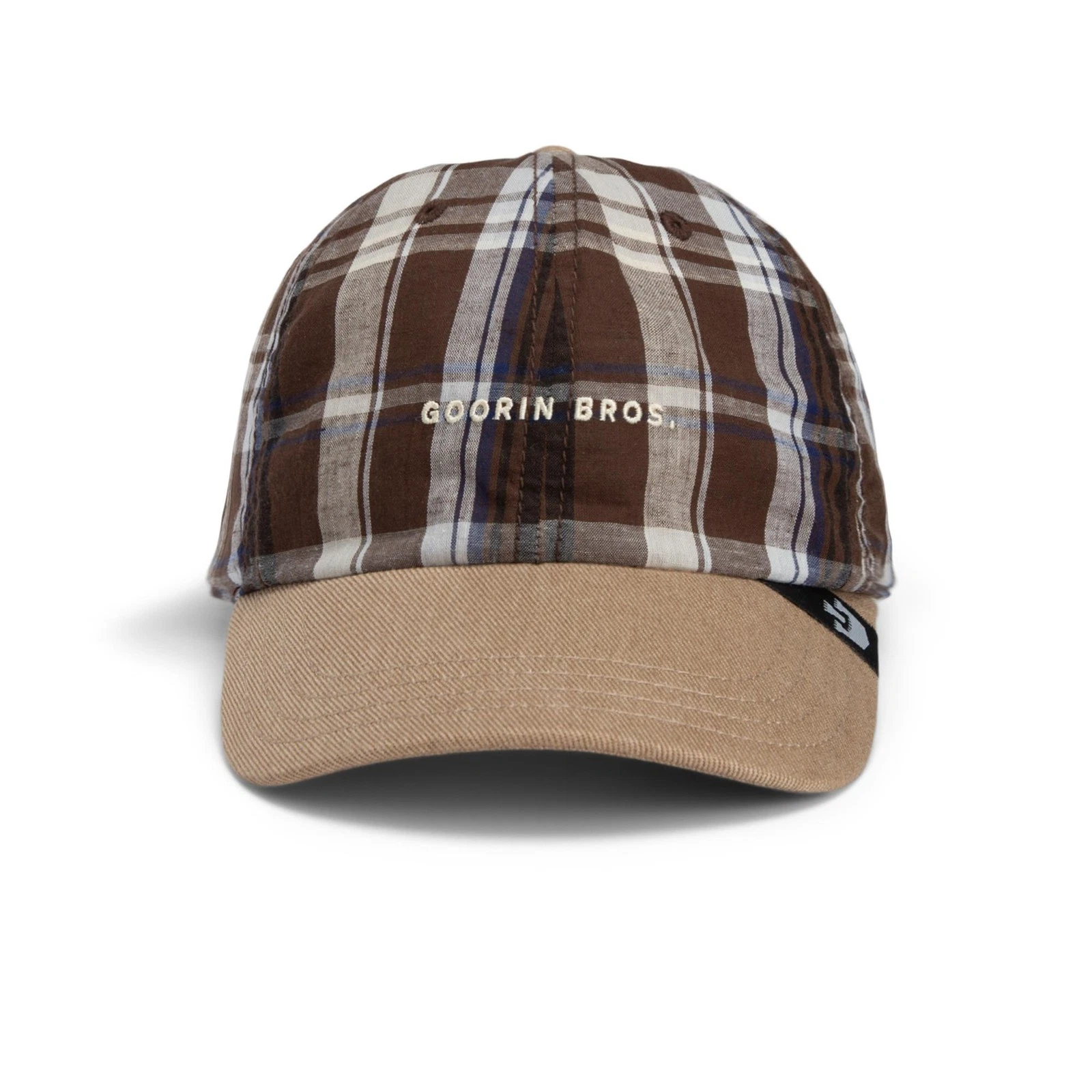 Goorin Bros. Dad Cap Ask Your Mother Multi Baseball Cap Plaid Embroidery Novelty