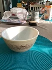 Pyrex - Vintage Forest Fancies Mushroom Woodland 402 1.5-QT Mixing bowl EUC