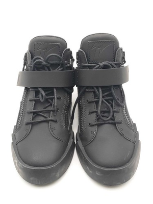 #ad #ad Giuseppe Zanotti Matte Black Sneakers Size 41 Eb0326lxzsa $350.00