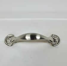 Vintage Newport Polished Brush Nickel Cabinet 3" Handle/cabinet Pulls LOT