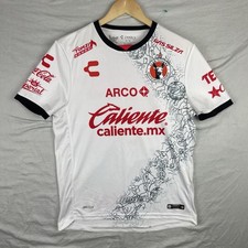 Xolos de Tijuana Jersey Mens Medium White Charly Away 20/21 Soccer Liga MX
