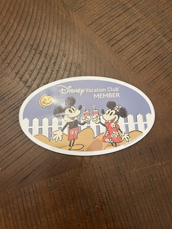 Disney Vacation Club magnet 2025 Welcome Home