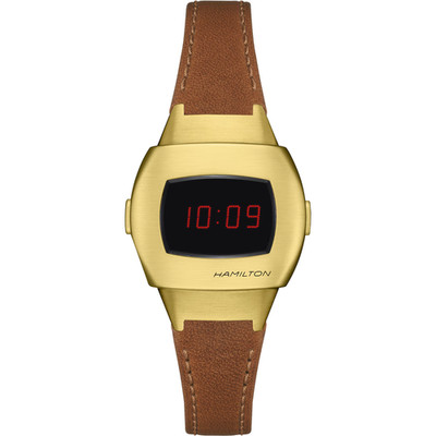 Hamilton American Classic PSR 74 Digital Quartz Black Dial Mens Watch H52314530