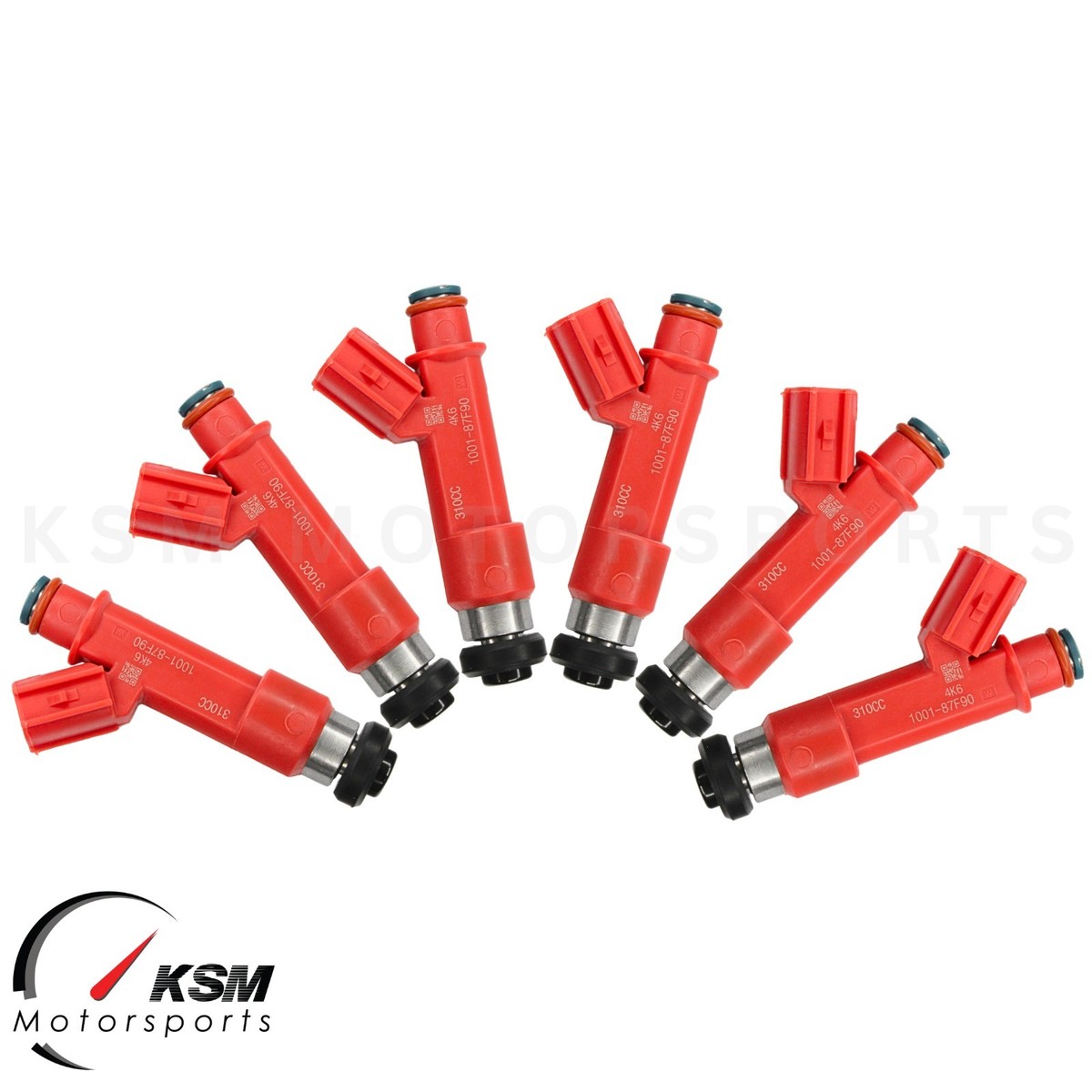 6 x 310cc fit Denso INJECTORS FOR TOYOTA SUPRA MARK2 VEROSS CHASER