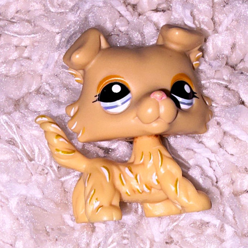 Littlest Pet Shop LPS TanCollie Figure Toy