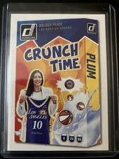 2025 Panini Donruss WNBA Crunch Time Kelsey Plum #8 Press Proof Sparks Aces #10