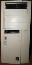 Vintage Beige ATX Computer Case 4 5.25 Drive ...