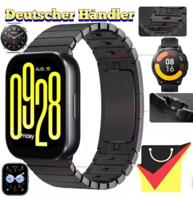 Titan Armband für Xiaomi Redmi Watch 5 Active / Lite / S1 / S2 / S3 / S4 Pro/ S5