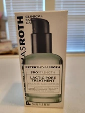 NIB Peter Thomas Roth Pro Strength Lactic Pore Treatment 50ml / 1.7oz