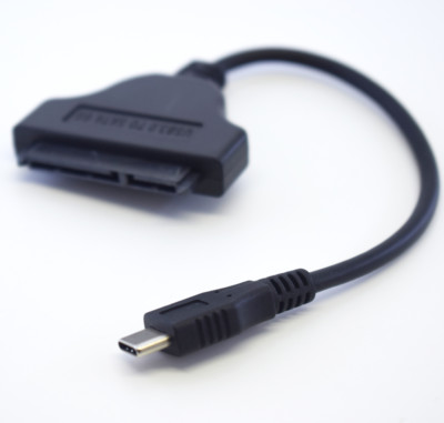 1pc SATA to USB Type C Adapter Cable For Hard Drive HDD