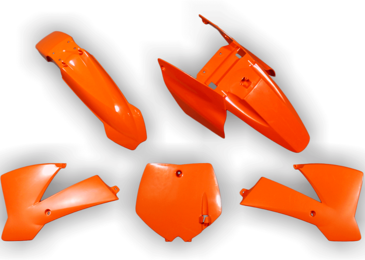 KTM SX 65 2002-2008 Orange Motocross Plastic Body Kit | eBay