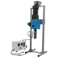 14:1LD Vertical 3D Filament Single Screw Extruder Plastic Heating Extruding 110V