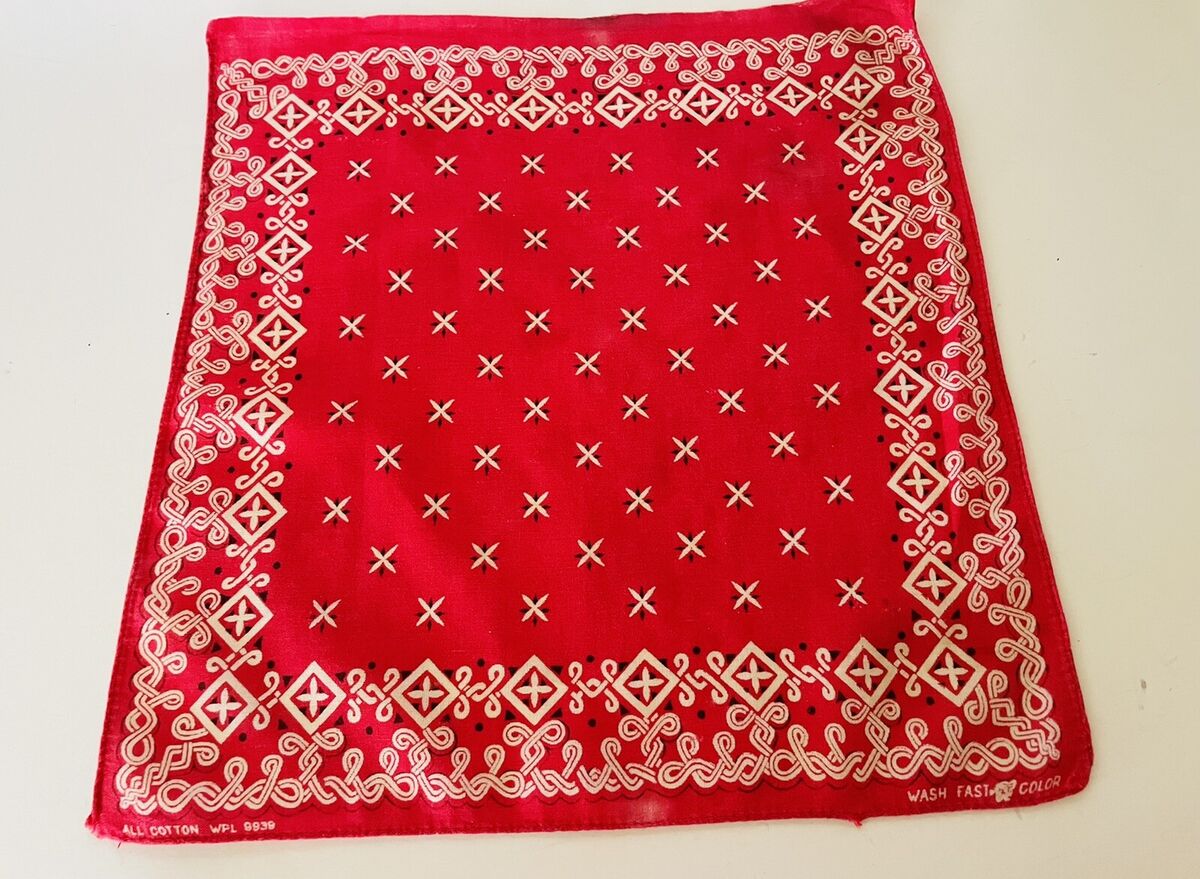 ✨40s✨Vintage★Bandana★Tiger★red★FJ Vintage 1940's WPL Tiger Fast Color Bandana – Afterlife Boutique
