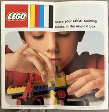 Lego 1x c74us v2 Catalog c74us 1974 Medium US (97800-US) Vf/Fn