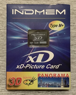 XD 1GB xD-Picture Card M+ 3D Flash Memory Card f.Olympus Fujifilm Digital Camera