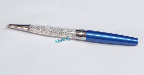 Swarovski Crystalline Stardust Ball pen Sapphire Genuine NEW 5213602 - Picture 2 of 7