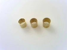 True Custom Shop® Brass Split Pot to Solid Shaft Potentiometer Adapter Bushings