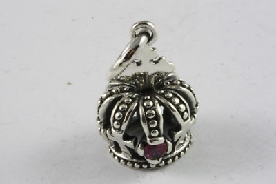 Pendentif Croix Des Templiers Couronne Et Lys - Argent 925 - Neuf Avec étiquettes - Style Gothique