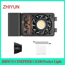 Zhiyun CINEPEER CX100 100W COB Bi-Color LED Video Light Built-in 4500mAh Battery