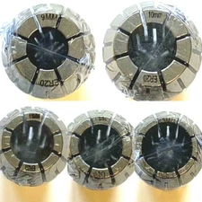 DOMINATOR ER20 METRIC COLLETS 0.0004" T.I.R., PICK FROM: 9, 10, 11, 12, OR 13mm 