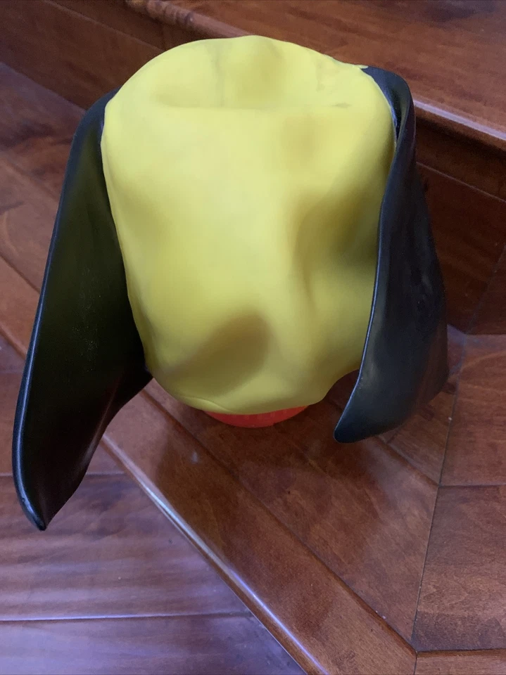 Máscara cosplay adulto Marvel X-Men Wolverine disfarce preto/amarelo 2004 - Imagem 4 de 4