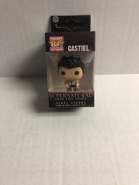 castiel pop keychain