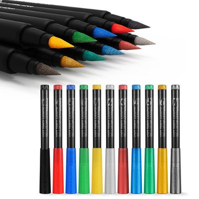 2023 DSPIAE MK/MKM Waterproof Soft Tipped Marker Pen For Plastic Model Tools SGI