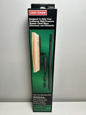 #ad Craftsman Floor Siding Brush Kit High Pressure Washer Wand Kit 76430 NEW NOS $11.95
