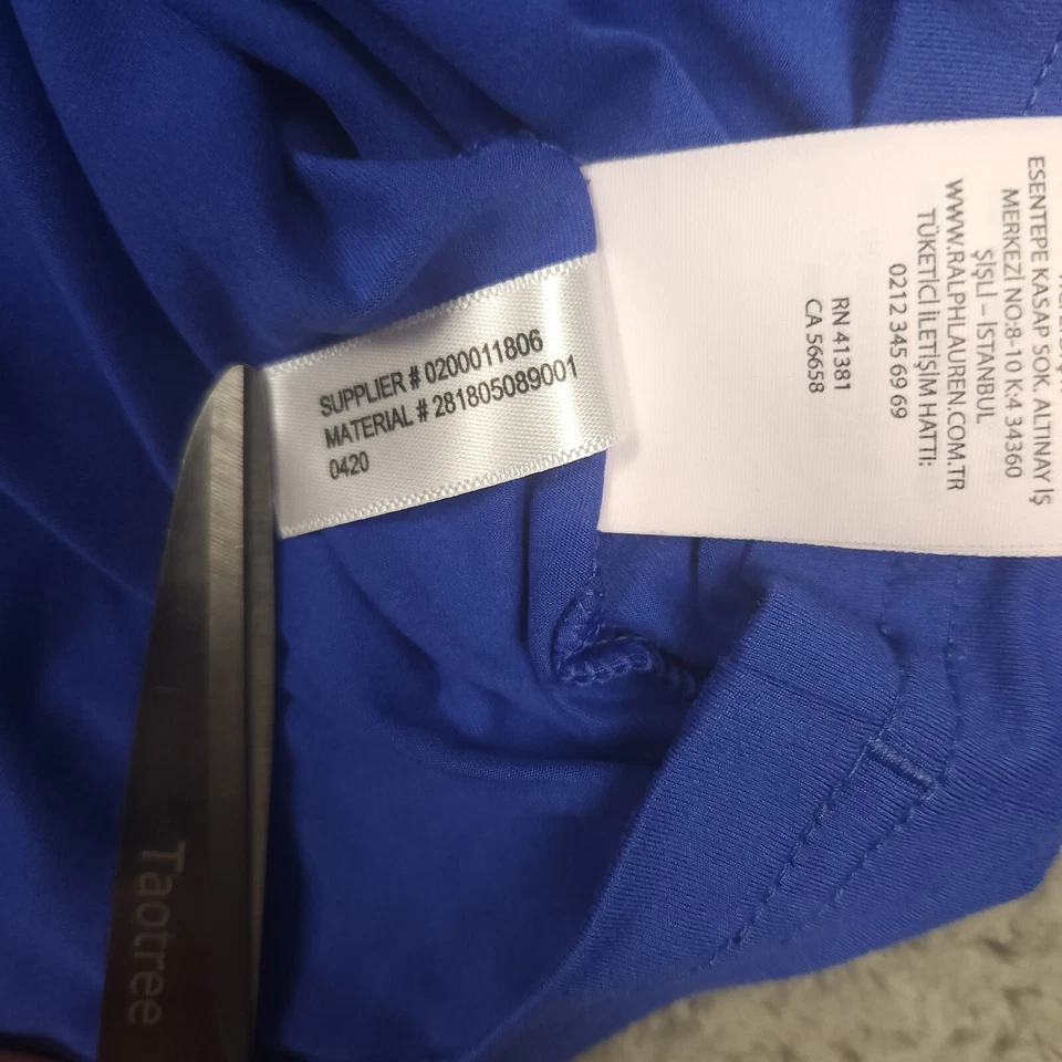 Camisa Polo Ralph Lauren Para Mujer Grande Azul Cuarto Cremallera Golf Preppy Pullover   Foto 3 de 4