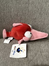 CLUB DISNEY LITTLE MERMAID UNDERSEA CRITTER FISH 2 8" BEAN BAG PLUSH TOY